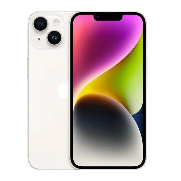 APPLE IPHONE 14 WHITE 128GB YENILENMIS B KALITE (12 AY GARANTILI) - Image 1