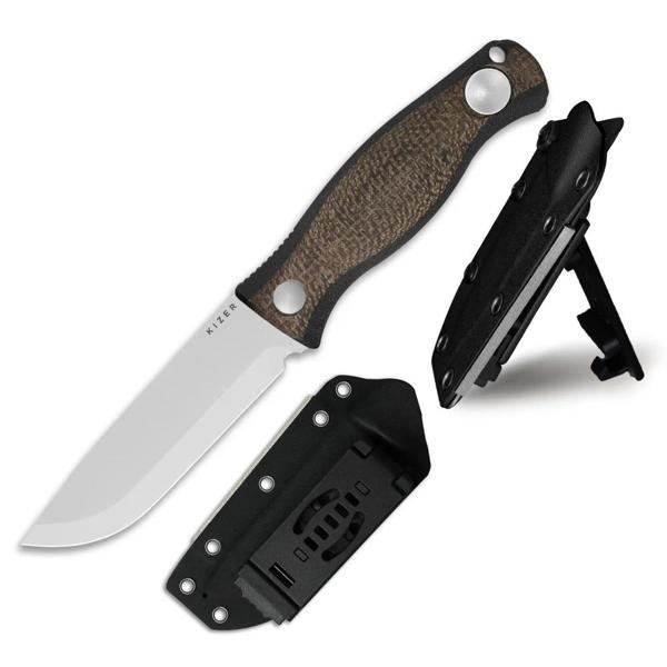 Polaris | AEB-L | Burlap Micarta & G10 | 1100A3 - Image 1