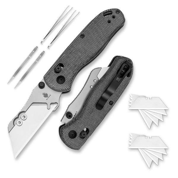 Dropbear Utility | Uti BEAR 1 | SK5 & 50Cr15MoV | Micarta | V3619JA3 - Image 1