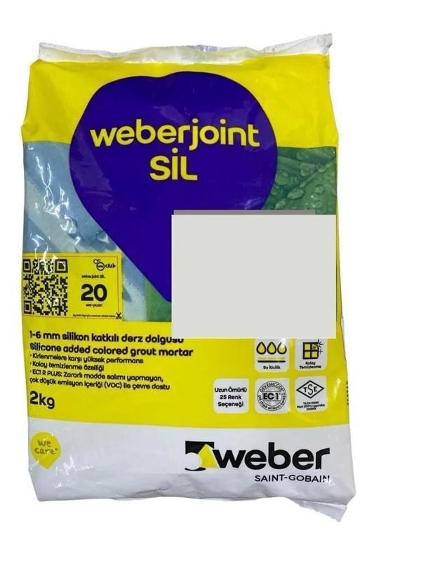 Weber Joint Sil 437 Açık Gri Derz Dolgu 2 Kg - Image 1