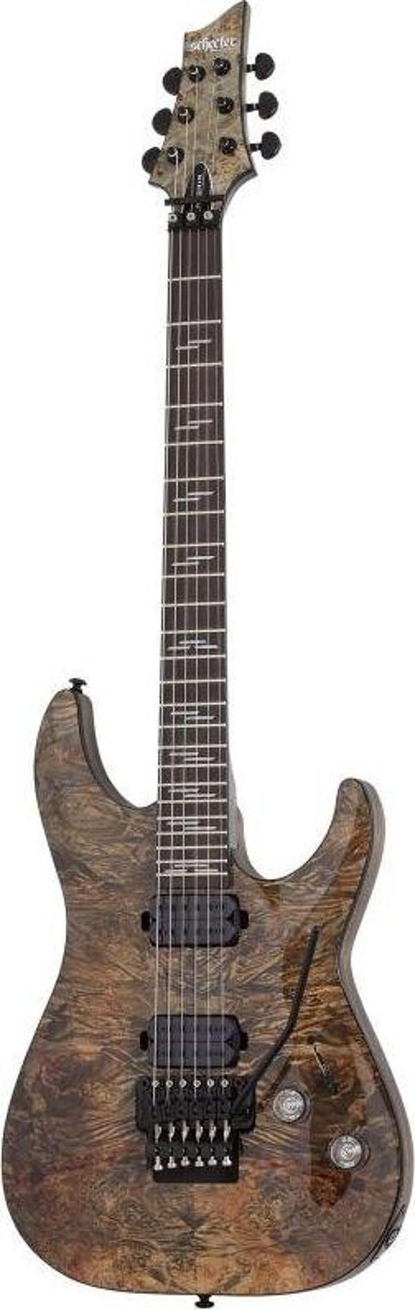 Schecter Omen Elite-6 FR Elektro Gitar (Charcoal) - Image 1