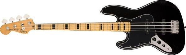 Squier Classic Vibe 70s Jazz Bass LH MN BLK - Image 1
