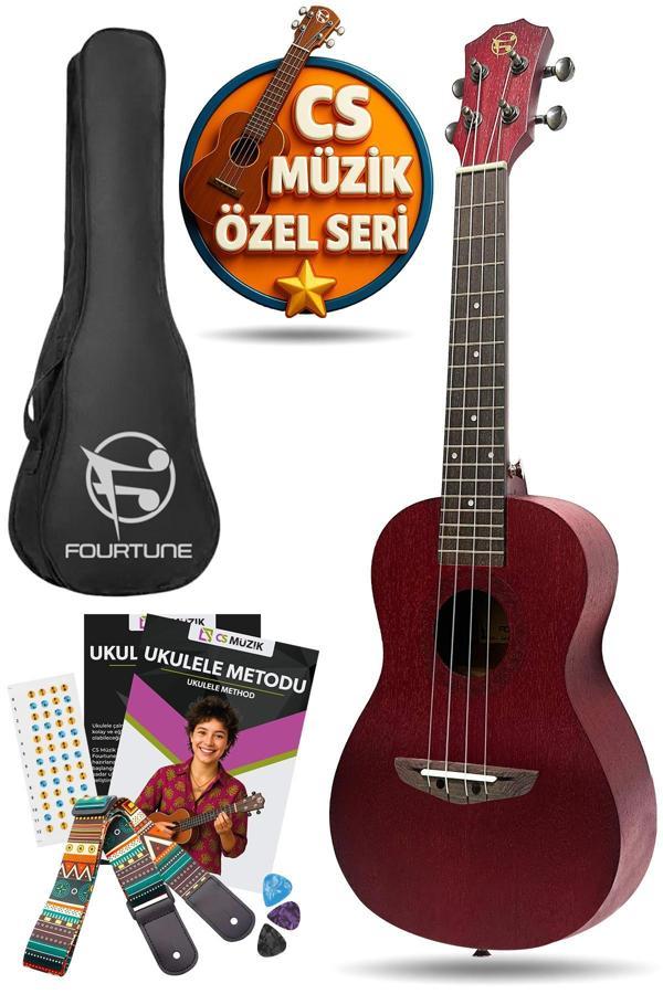 Fourtune Elio UKC-23RD Concert Ukulele Maun Hakiki Ağaç (ÖZEL SERİ) - Image 1