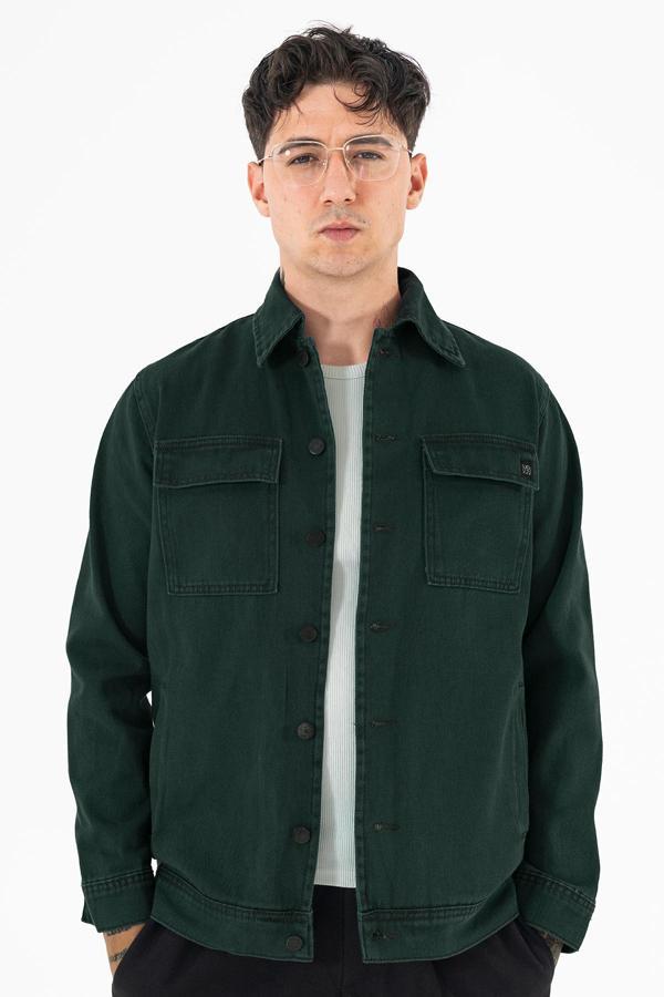 Erkek Kot Ceket Regular Fit Gömlek Yaka Nefti - Image 1