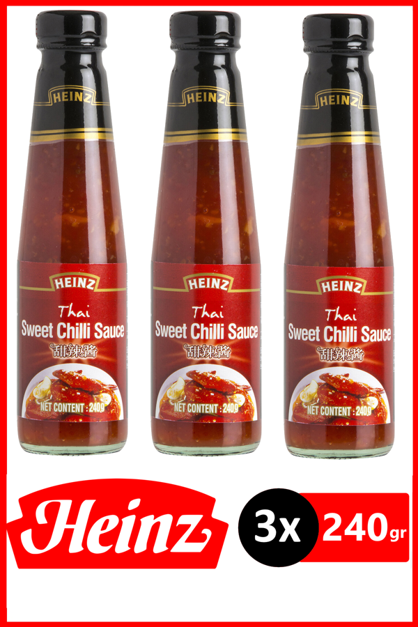 Heinz Sweet Chilli Tatlı Acı Sos 240 Gr x 3 Adet - Image 1