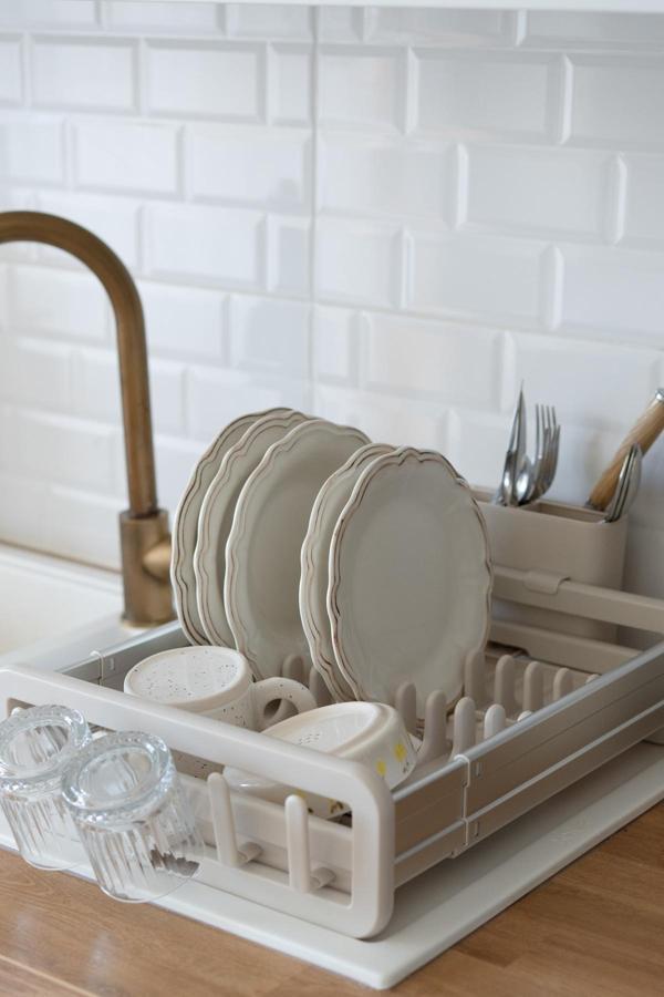 Dekorz Dükkan Bull-003 Alüminyum Tek Katlı Açılır Bulaşıklık (Paslanmaz) - Image 1