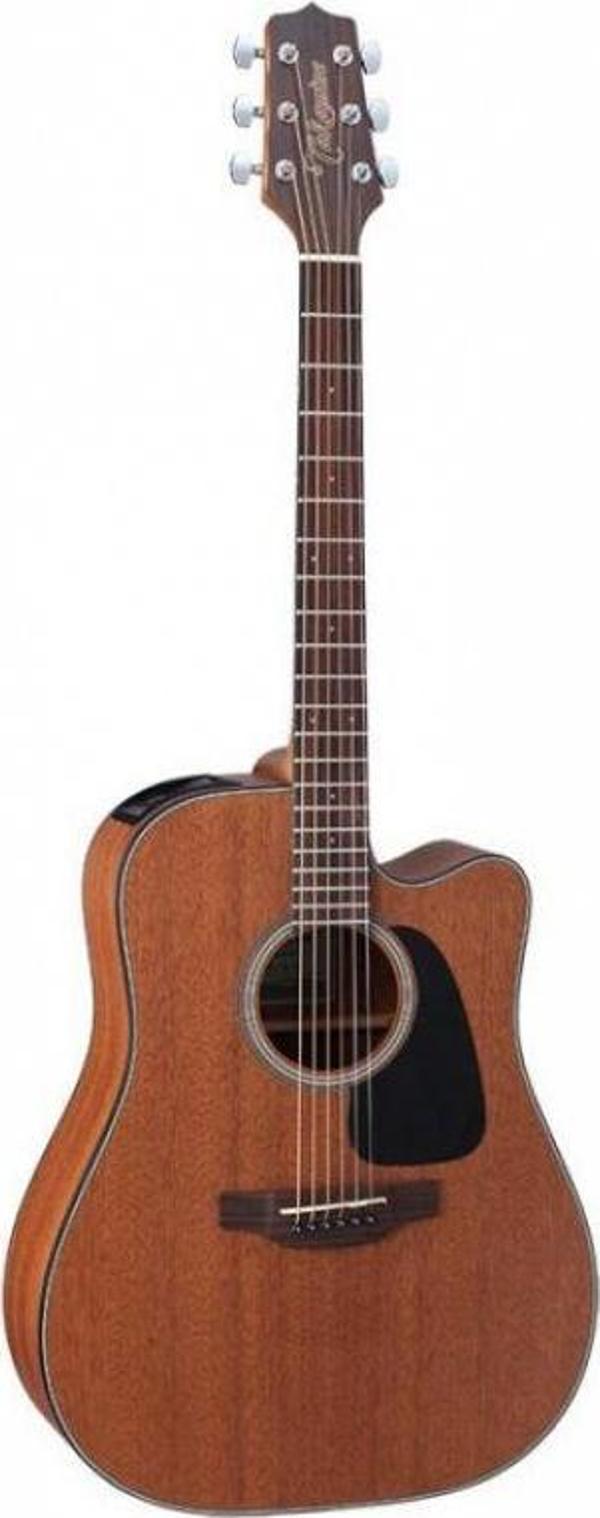 TAKAMINE GD11MCE NS Naturel Satin Maun Elektro Akustik Gitar - Image 1