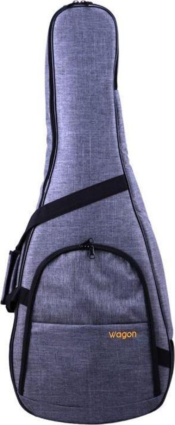 Wagon Case 03 Serisi Gri Akustik Gitar Taşıma Çantası - Image 1