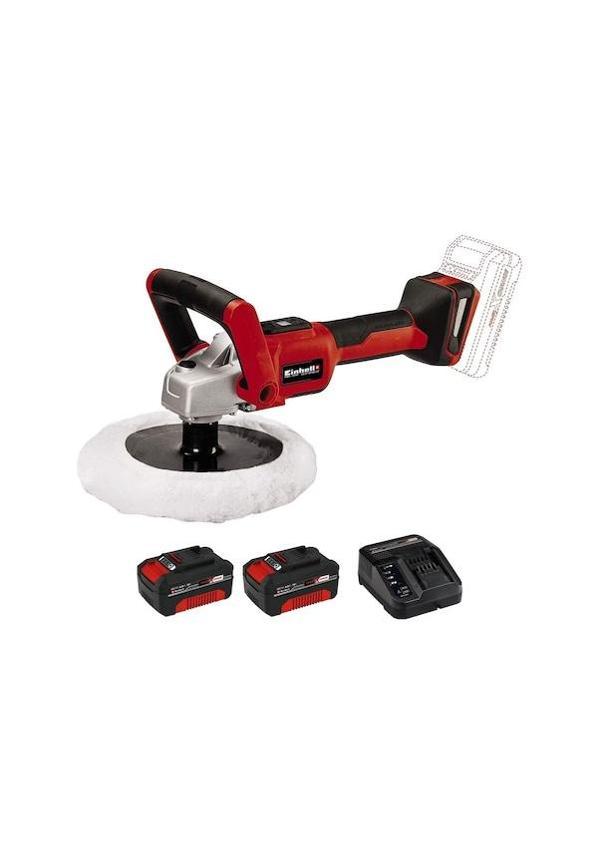 Einhell CE-CP 18/180 Li E-Çift Akülü 4 Ah Kömürsüz Akülü Polisaj ve Zımpara Makinesi - Image 1