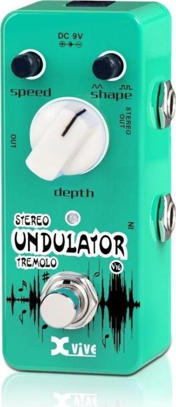 XVive V16 Undulator Tremelo Guitar Effects Pedal - Image 1