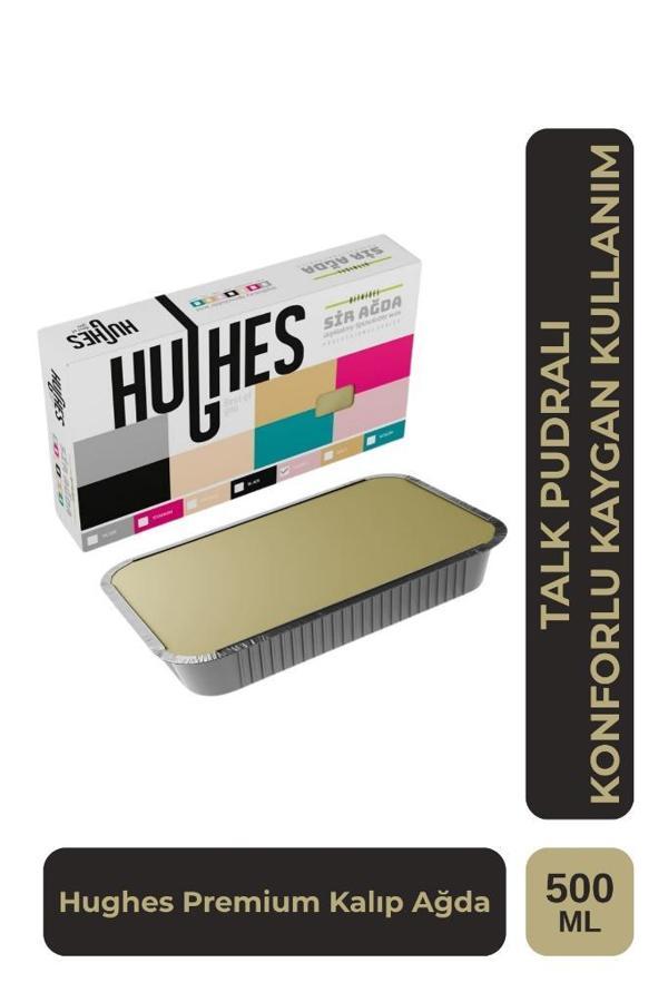 Hughes Profesyonel Kalıp Ağda 500 Ml Talk Pudralı - Image 1
