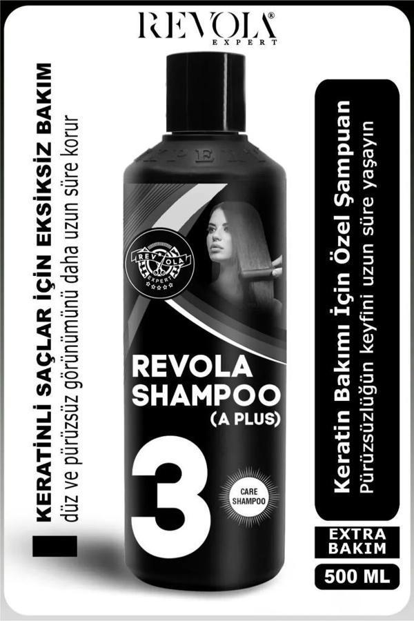 Revola Expert A Plus Brezilya Fönü İçin Tuzsuz Parabensiz Keratin Şampuanı 500 Ml - Image 1
