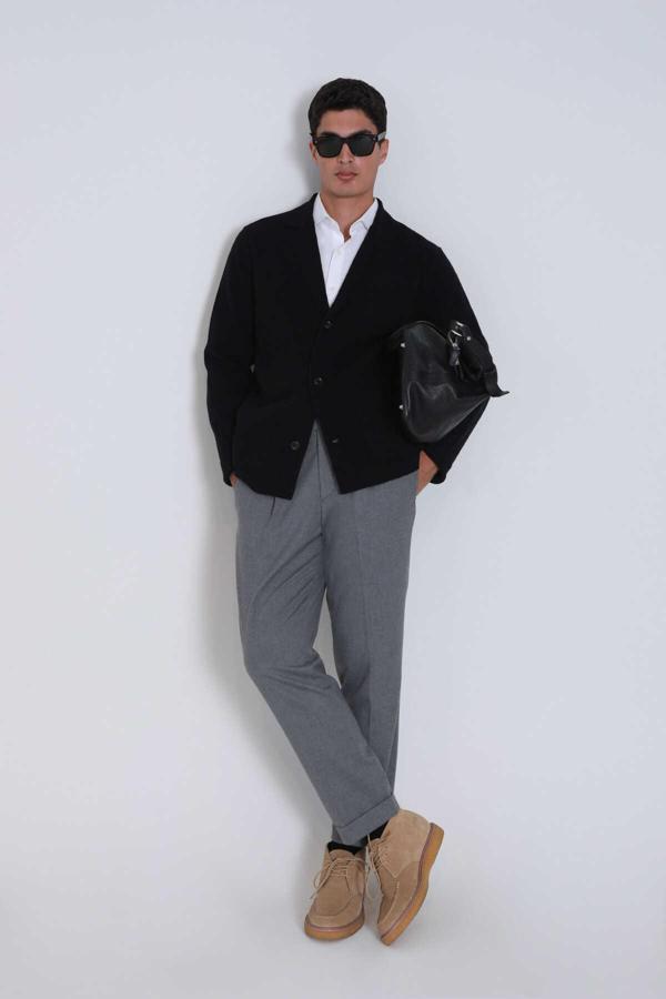 Shay Erkek Hırka Siyah - Image 1