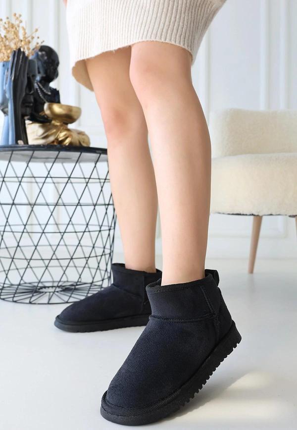 Elsa Siyah Süet Bot - Image 1