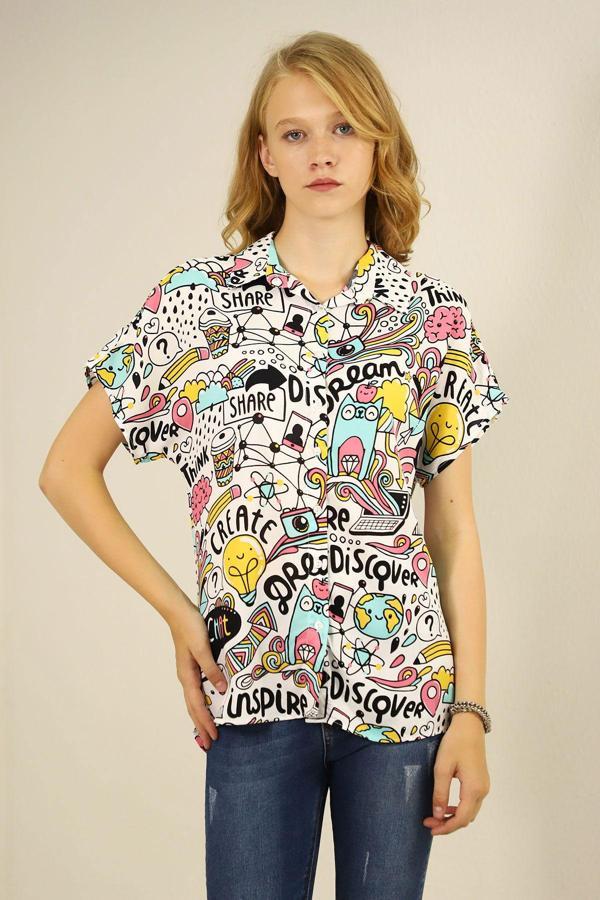 Gabria Desenli Gömlek - Image 1