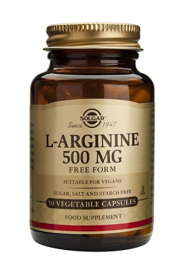 Solgar L-arginine 500 Mg 50 Kapsül - Image 1