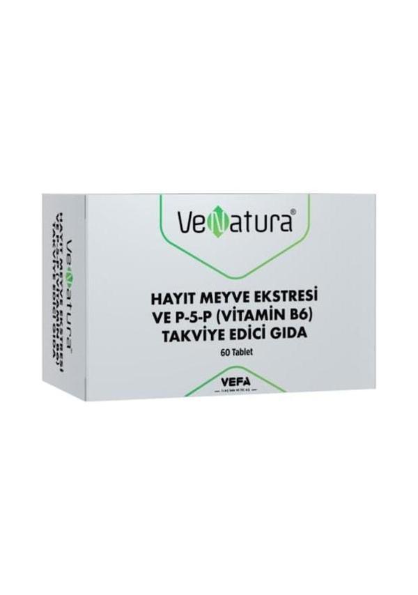 Venatura Hayıt Meyve Ekstresi P5P Vitamin B6 60 Tablet - Image 1