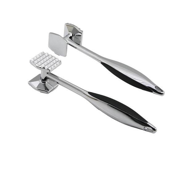 ÇELİK  ÇOK AMAÇLI  TOKMAK MODELİ   METAL  DÖVECEK  6GEN ÇİFT TARAFLI= DÜZ - PİRAMİT (5365) - Image 1