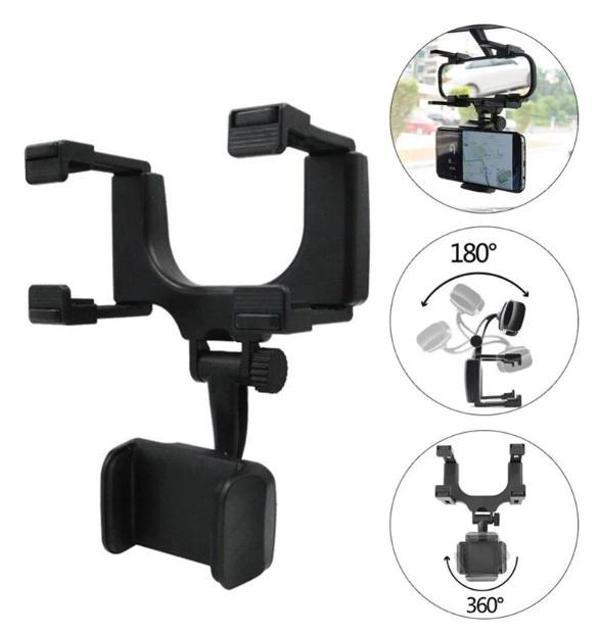 Araba Dikiz Aynasına Takılan Telefon Tutucu (5365) - Image 1