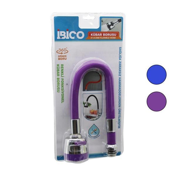 METAL - RENKLİ SİLİKON KAPLI KUBAR - BATARYA BORUSU TOPAÇ BAŞLIK= KADEMELİ 360 DERECE YAYLI VAKUMLU  - Image 1