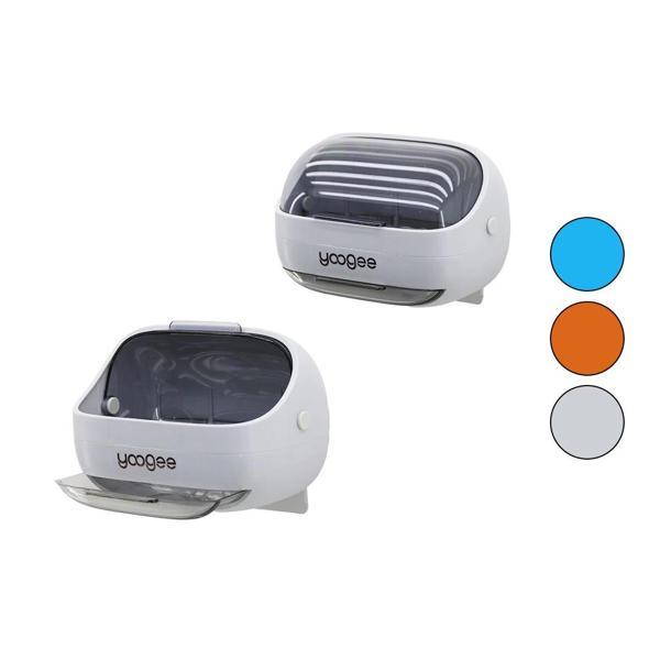 LÜX KATI SABUNLUK RENKLİ PLS MİKA KRİSTAL AÇ-KAPA PENCERELİ - ATIK SU ÇEKMECELİ YAPIŞKANLI MONTAJ (5 - Image 1