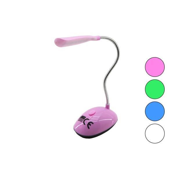 MİNİ   PİLLİ - YAYLI  LEDLİ MASA LAMBASI  3 X 1.5V AAA PİL (5365) - Image 1