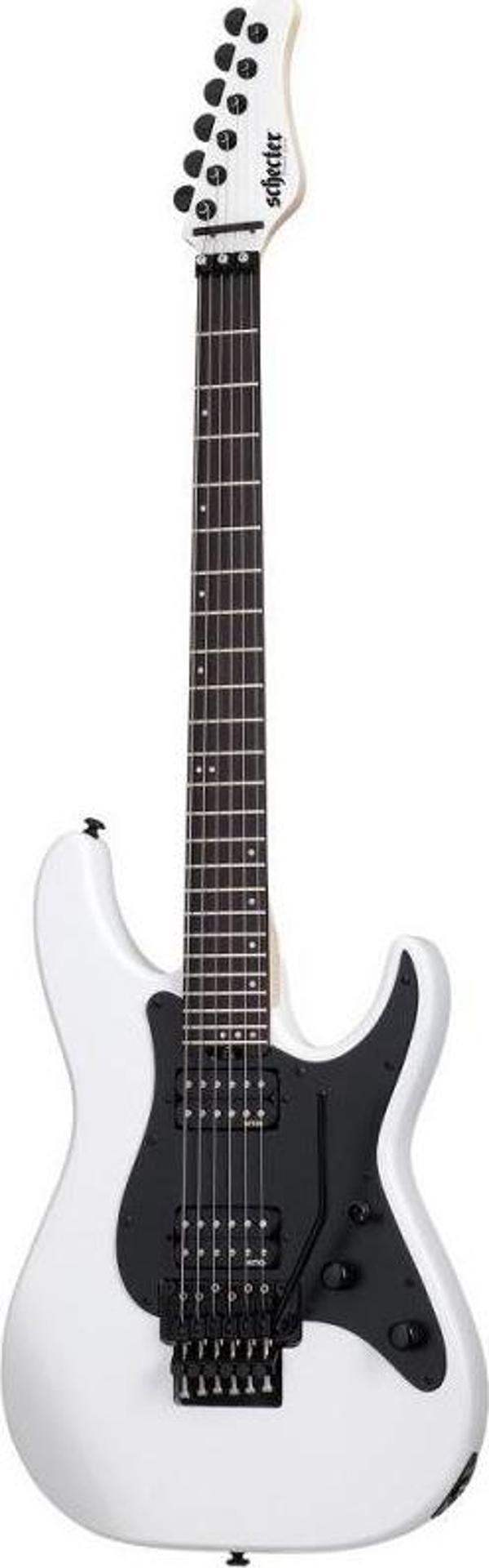 Schecter Sun Valley Super Shredder FR Elektro Gitar (Gloss White) - Image 1