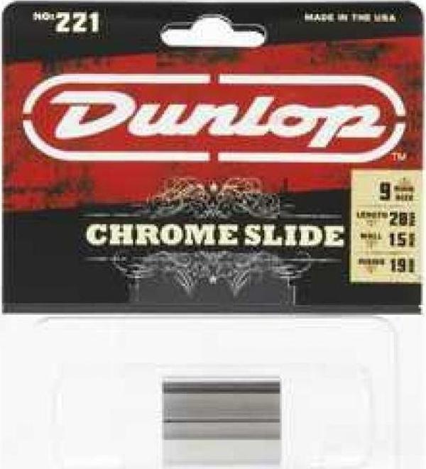 Jim Dunlop 221 Chrome Medium Slide - Image 1