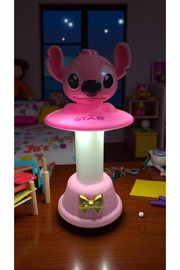 Famemus Accessory Stitch Kafa Sallayan Gece Lambası Boyut: 18 Cm - Image 1