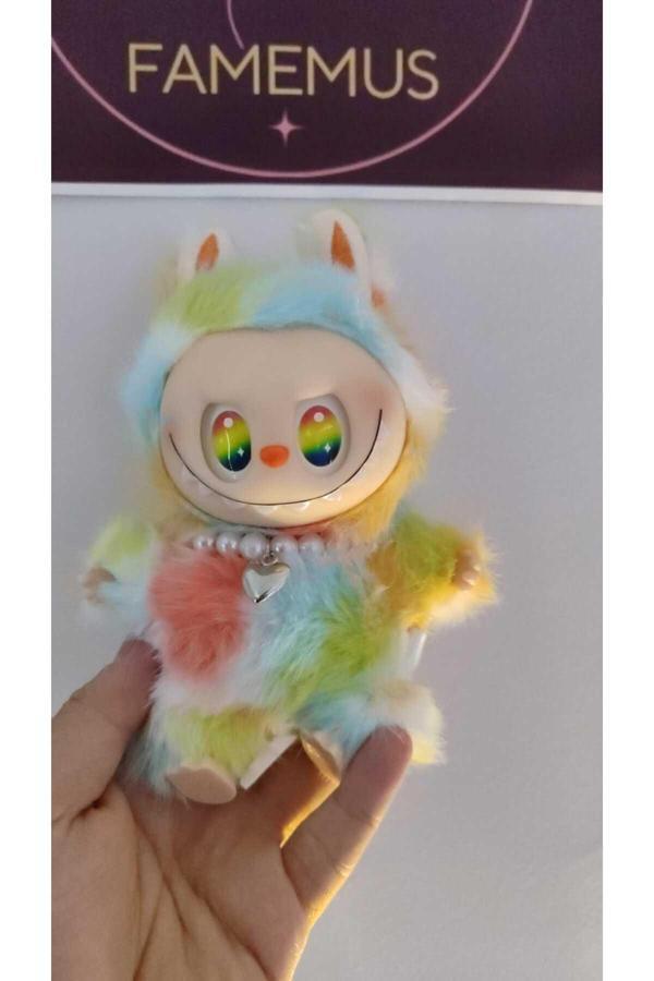 Famemus Accessory Labubu Kolyeli Model 17 Cm Peluş Görsel İle Birebir Özel Kutusunda Gelmektedir. - Image 1