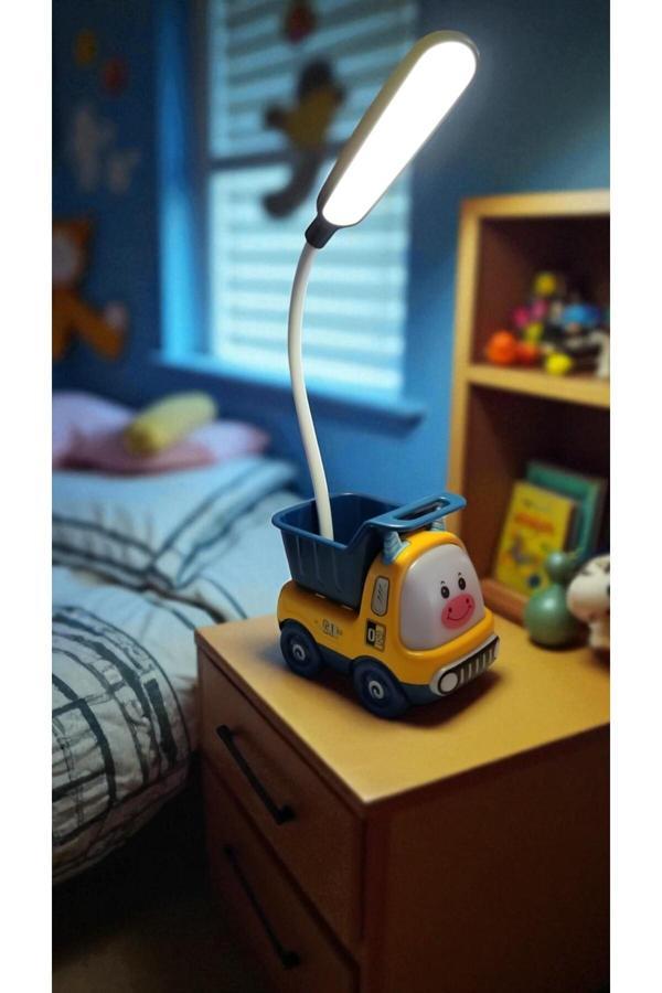 Famemus Accessory Kamyon Şeklinde Masa Üzeri Çok Şık Tekerlek Hareket Etmez Boyutu 25*9 Cm - Image 1