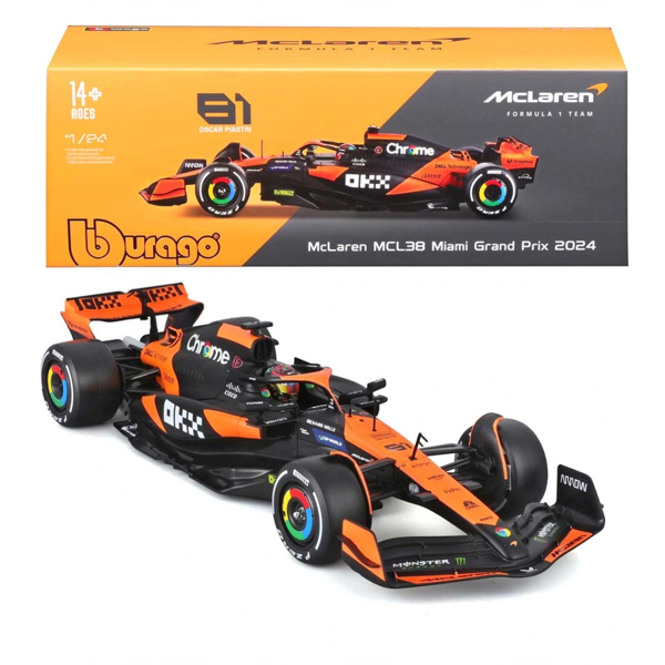 Nessiworld 1:24 MCL38 Miami Grand Prix - Image 1