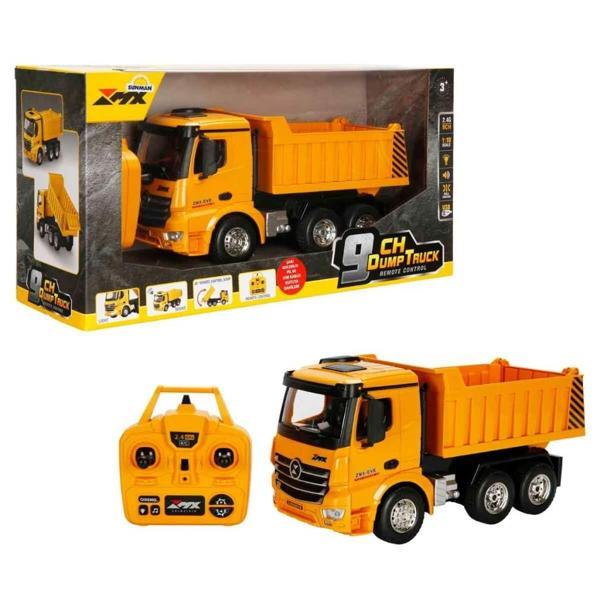 Nessiworld 5083 NessiWorld-RST-RC İŞ MAKİNESİ 1 18 DAMPERLİ KAMYON FF IŞIKLI 9CH 3 7V USB 2 4GHZ - Image 1