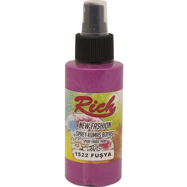 Supertrend New Fashion Sprey Kumaş Boyası 100 cc. 1522 FUŞYA - Image 1