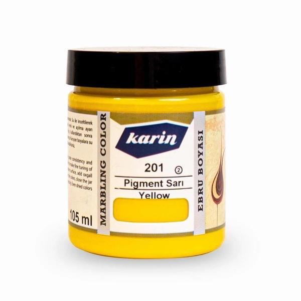 Supertrend Ebru Boyası 105 ml. 201 Pigment Sarı - Image 1