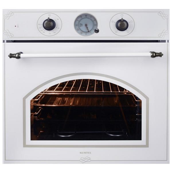 Kumtel Rustik Beyaz Cam Ankastre Fırın B66-SF2(AT)(4PRO) - Image 1