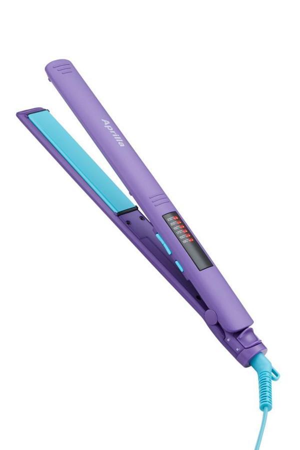 Aprilla Ahs 2052 Dijital Isı Ayarlı Profesyonel Saç Düzleştirici Mor - Image 1
