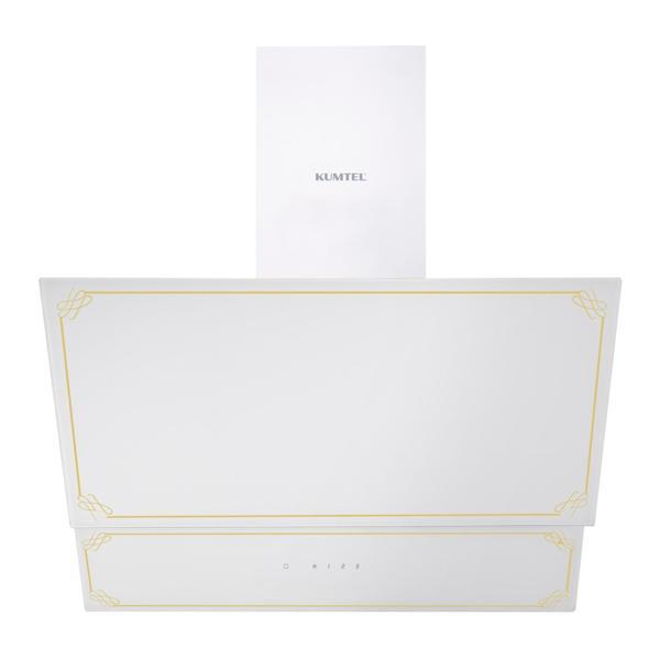 Kumtel Rustik Beyaz Cam Davlumbaz DA6-835 - Image 1