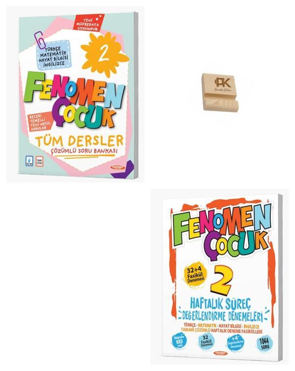 Fenomen 2. Sınıf Tüm Dersler Soru Bankası ve Haftalık Değerlendirme Denemeleri + Telefon Standı - Fenomen Yayıncılık - Image 1
