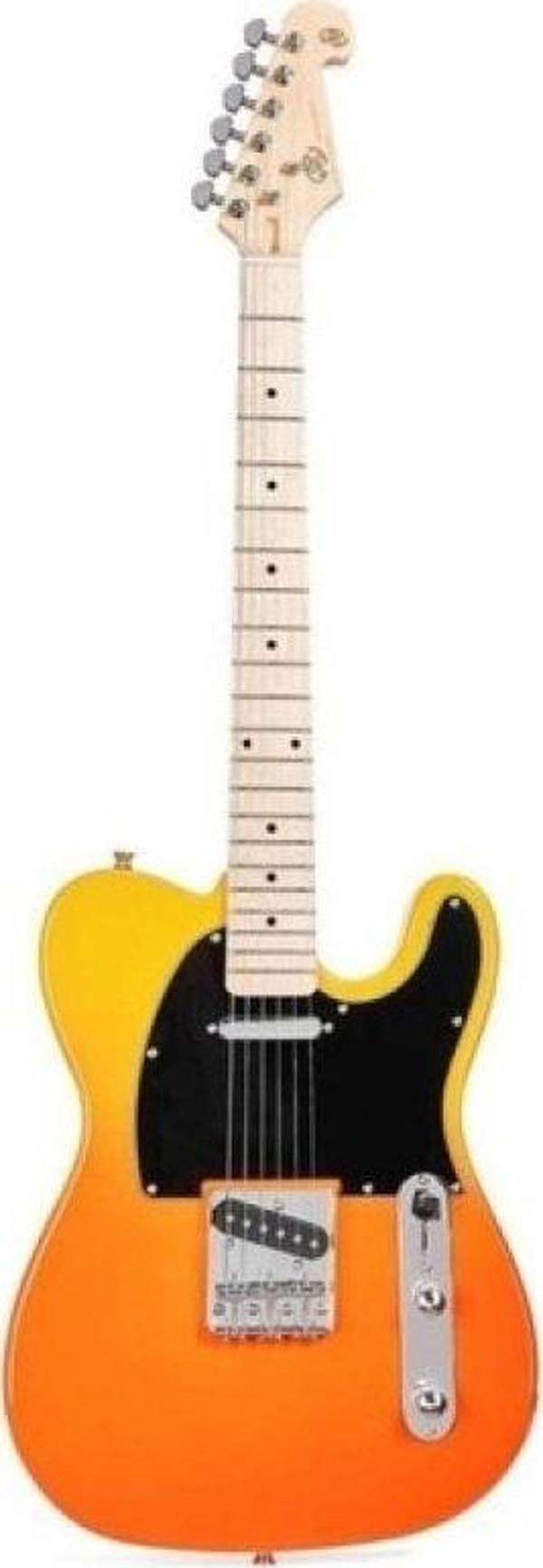 SX SEM2 Elektro Gitar (Burning Fire) - Image 1