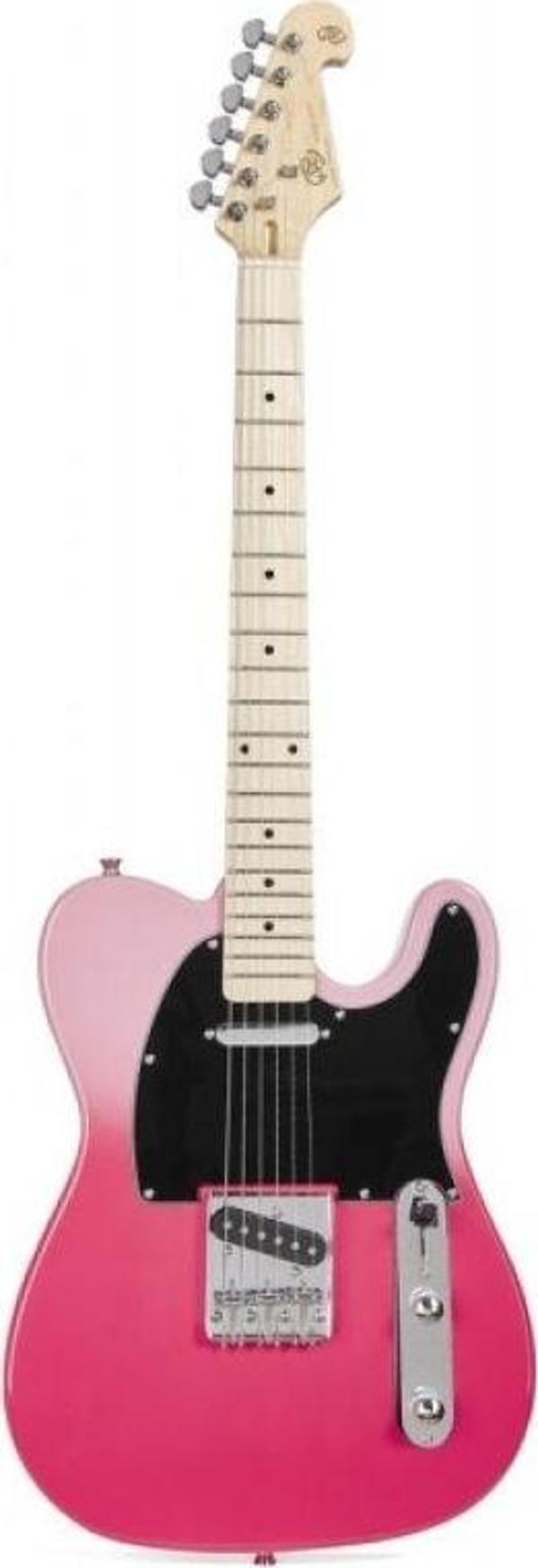 SX SEM2 Elektro Gitar (Pink Twilight) - Image 1
