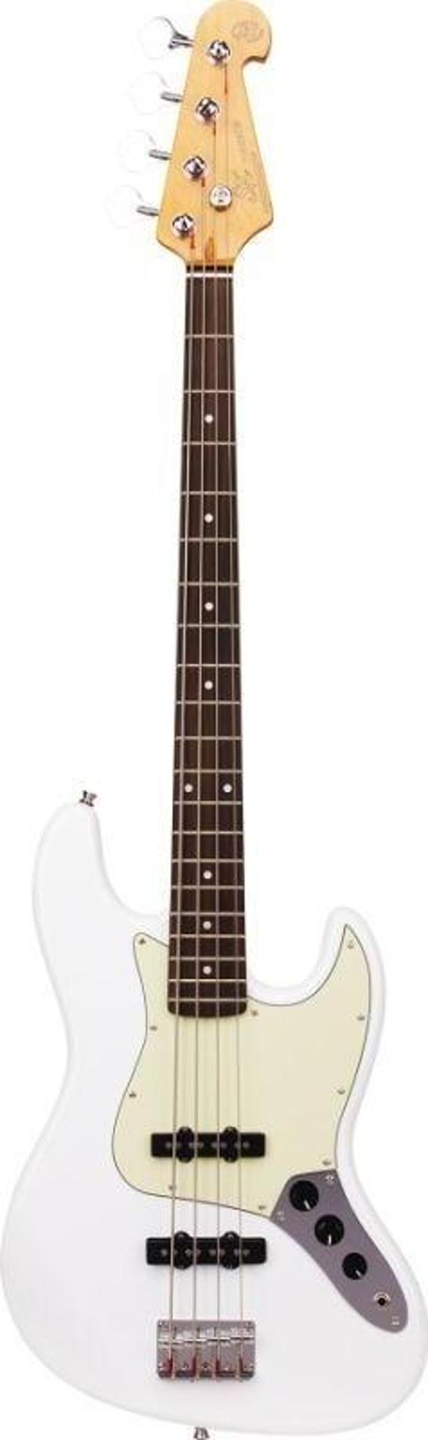 SX SJB62+/OWH Bas Gitar (White) - Image 1