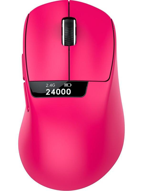 Freewolf A7 Üç Modlu Kablosuz Fare Hafif PAW3311 Oyun Bt Ekranlı Fare Rgb Şarj Tabanlı Fare - Image 1