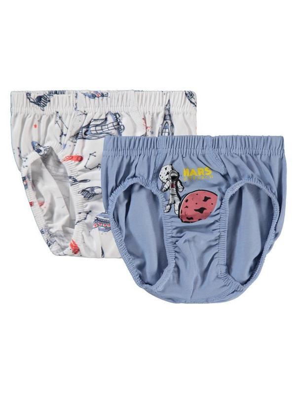 Civil Boys Space Mars 2-10 Yaş 2'li Külot Set - Standart 4-5 Yaş - Image 1