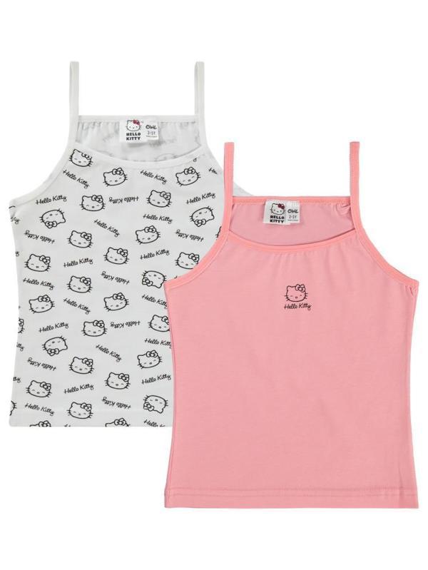 Hello Kitty 2-10 Yaş 2'li Atlet Set - Standart 8-9 Yaş - Image 1