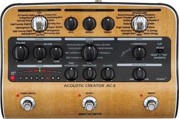 Zoom Ac-3 Akustik Gitar Prosesörü - Image 1