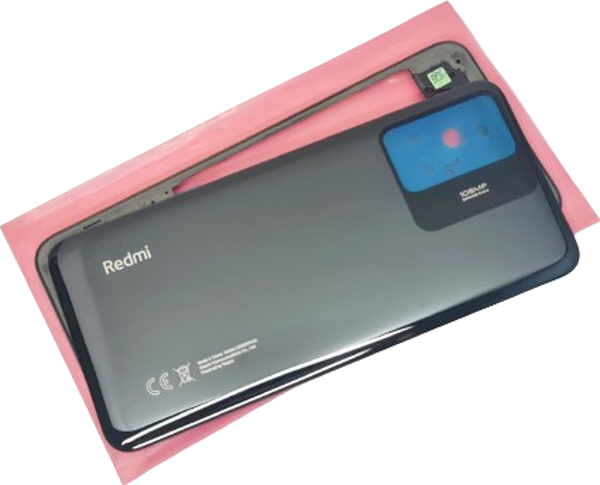 Redmi Note 12S KASA Arka Pil Batarya Kapağı SİYAH - Image 1