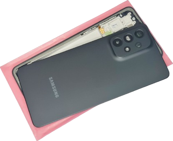 Samsung Galaxy A33 KASA Arka Pil Batarya Kapağı SİYAH - Image 1