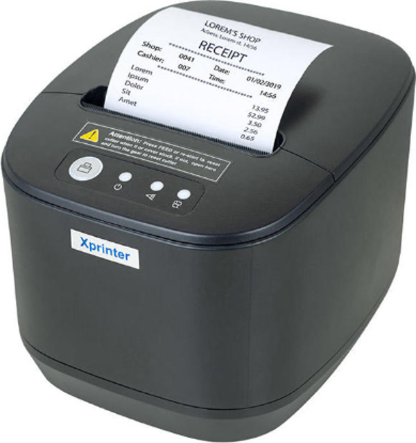 XPrinter XP-T833L Direk Termal USB+Ethernet+Seri Barkod Yazıcı - Image 1