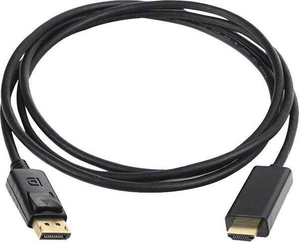 POWERMASTER PM-15436 DISPLAY PORT TO HDMI 1.8 METRE KABLO - Image 1